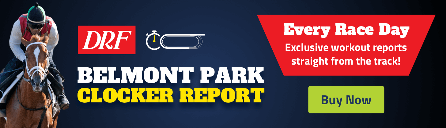 Belmont Park Clocker Report
